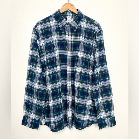 Brooks Brothers Other - BROOKS BROTHERS Flannel Regent Fit Button Down Long Sleeve Shirt - XL